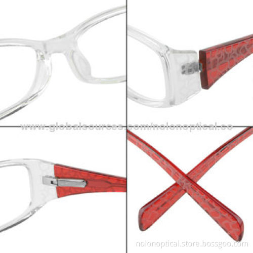 Young Lady Optical Computer Eyeglasses with Clear Acetate